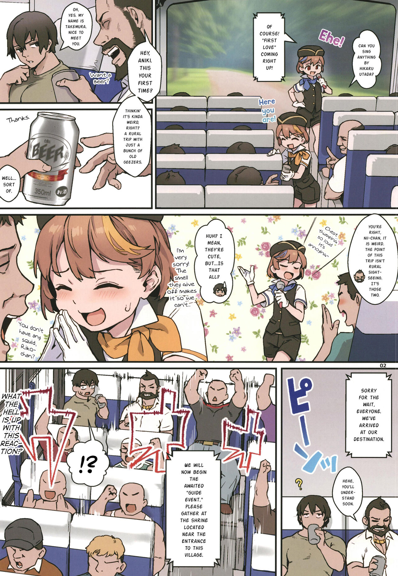 Youkoso Riko &amp; Rika no Otokonoko Gohoushi ♂ Bus Guide Tour page 3 full