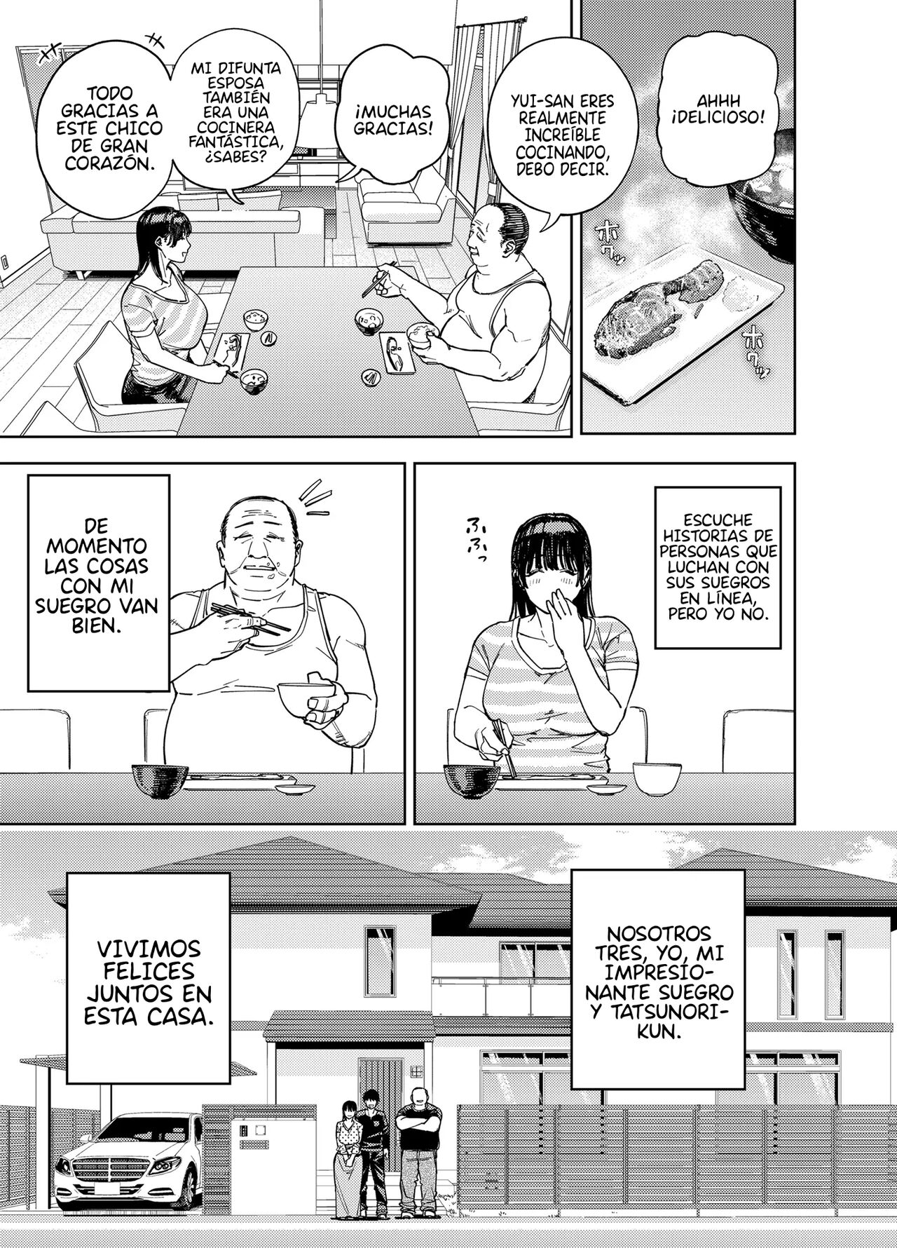 Gifu ni Dakareru Tsuma Yui Hen I | Mi Esposa Yue Siendo Abrazada Por Su Suegro Parte 1 page 6 full