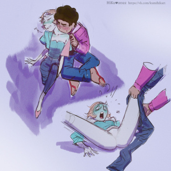 Pearl and older Steven cover