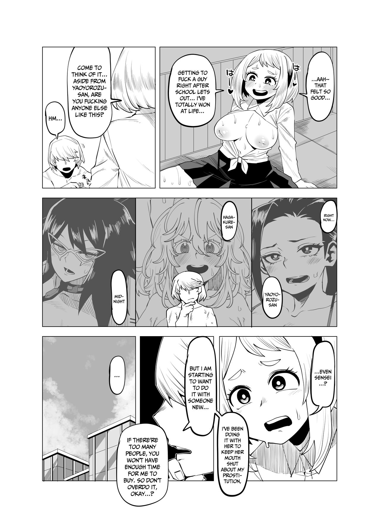 Teisou Gyakuten Butsu ~Ashido Mina no Baai~ | Inverted Morality Academia ~Ashido Mina's Case~ page 2 full