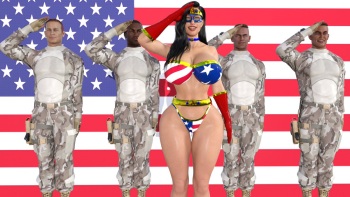 Ms. Americana Supports The Troops cover