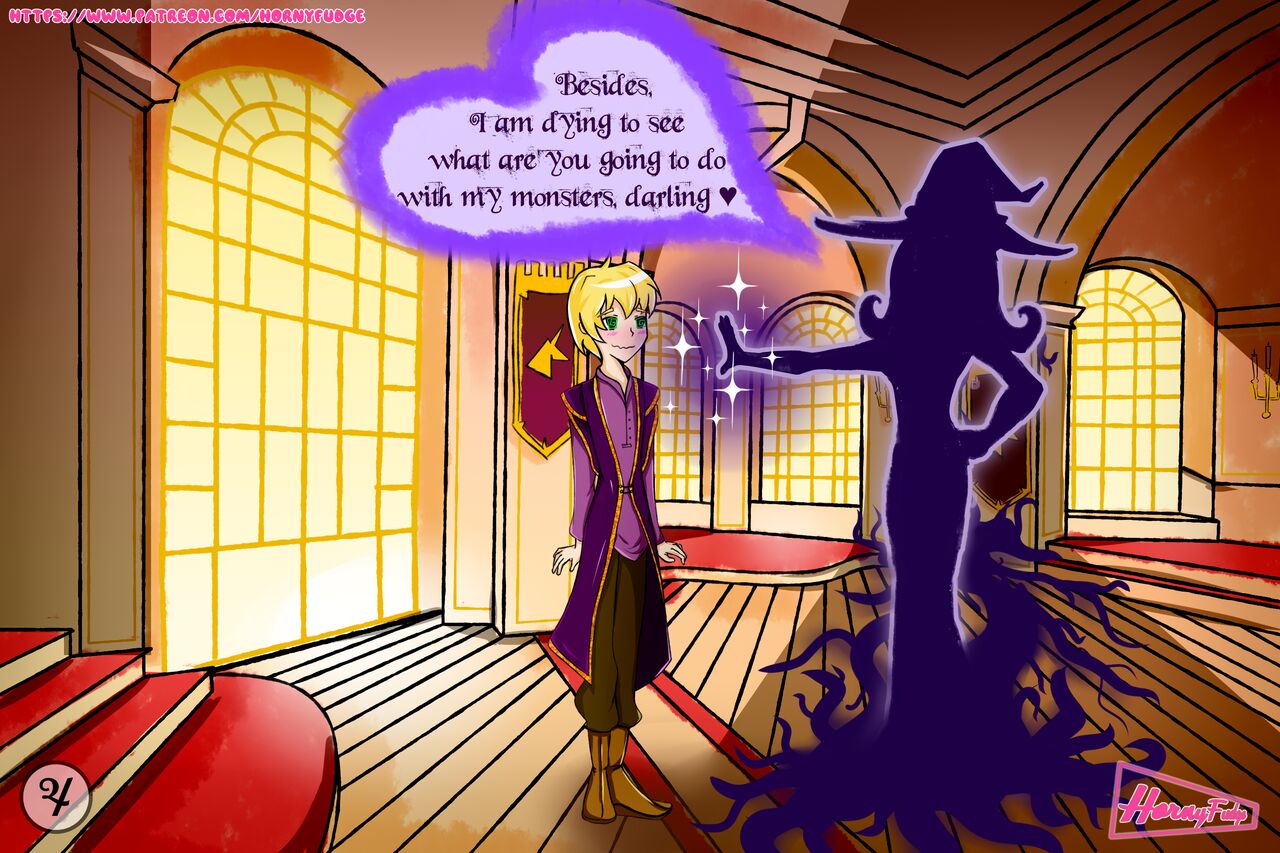 Transformation into a Princess comic page 4 full