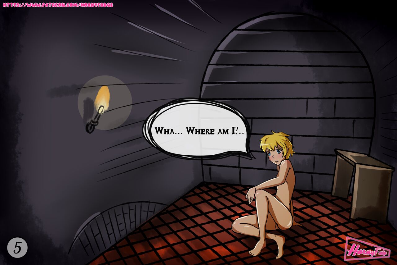 Transformation into a Princess comic page 5 full