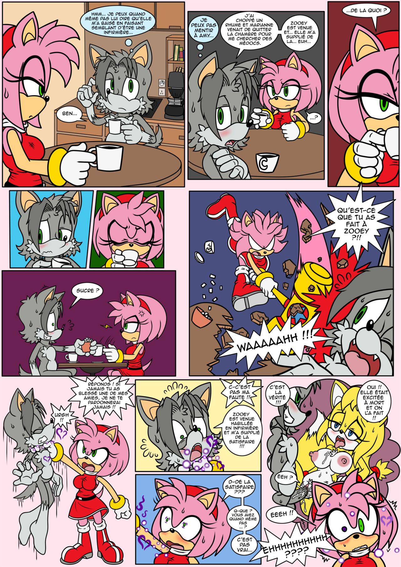Naiar's Misadventures - Chapter 4 - Amy Rose  FRANCAIS page 3 full