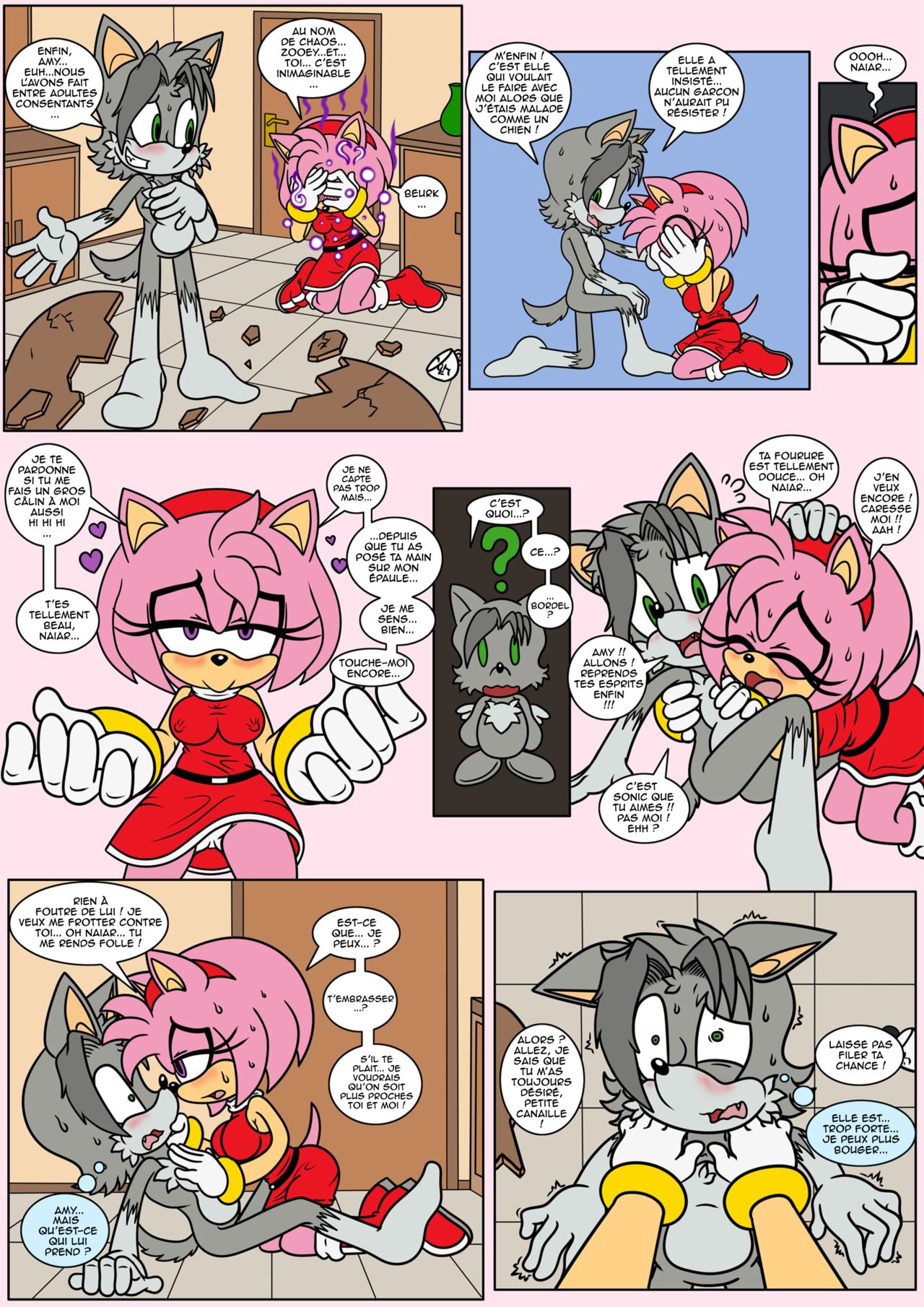 Naiar's Misadventures - Chapter 4 - Amy Rose  FRANCAIS page 4 full