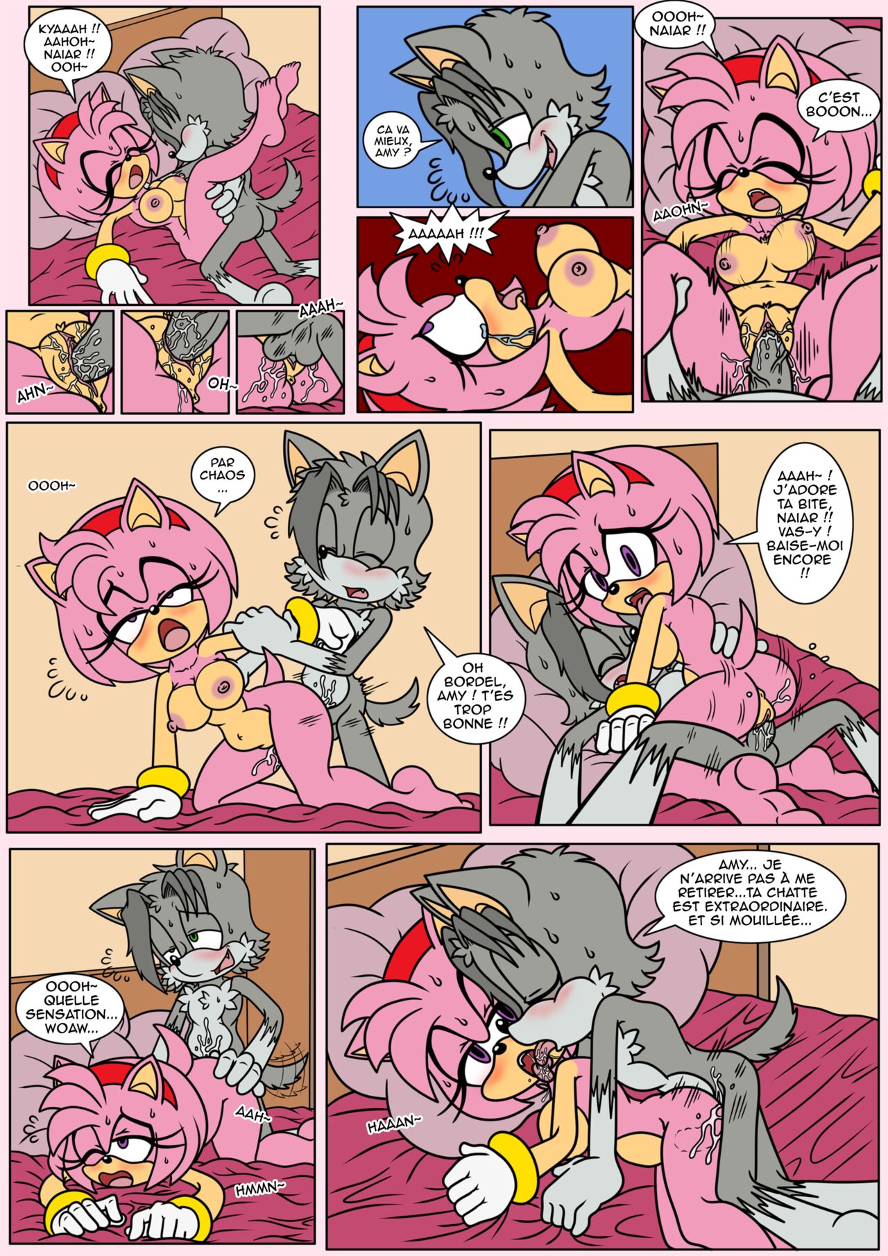 Naiar's Misadventures - Chapter 4 - Amy Rose  FRANCAIS page 9 full