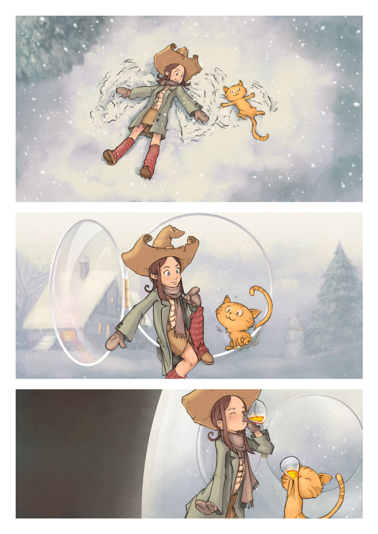 Pepper&amp;Carrot Episode 5: Special holiday episode page 2 full