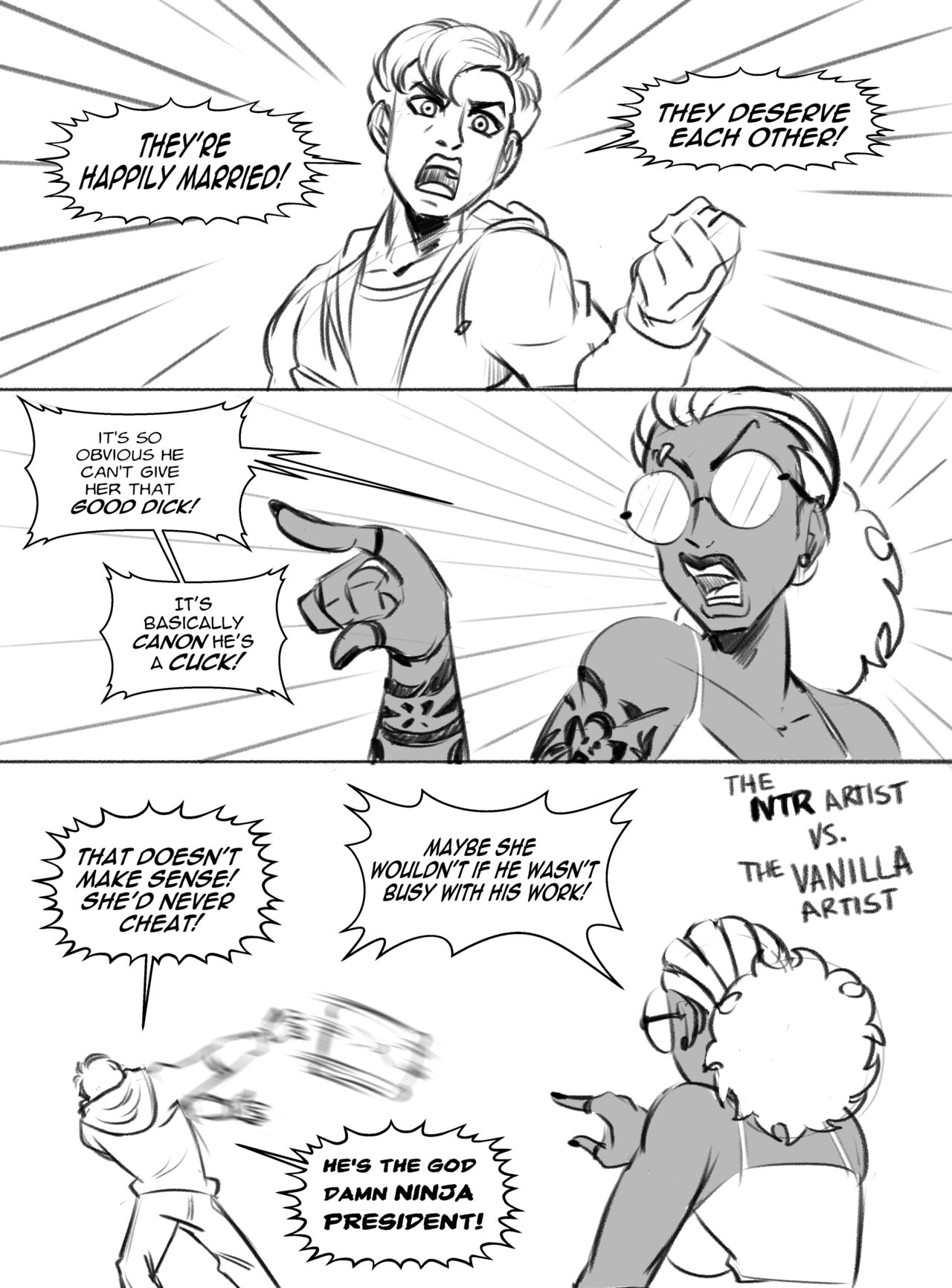NTR artist vs Vanilla artist page 3 full