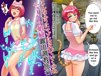 こんなふうにマゾにされていくのね。ニューハーフ娼婦露出調教旅行 | Transsexual prostitute exhibitionist training trip cover