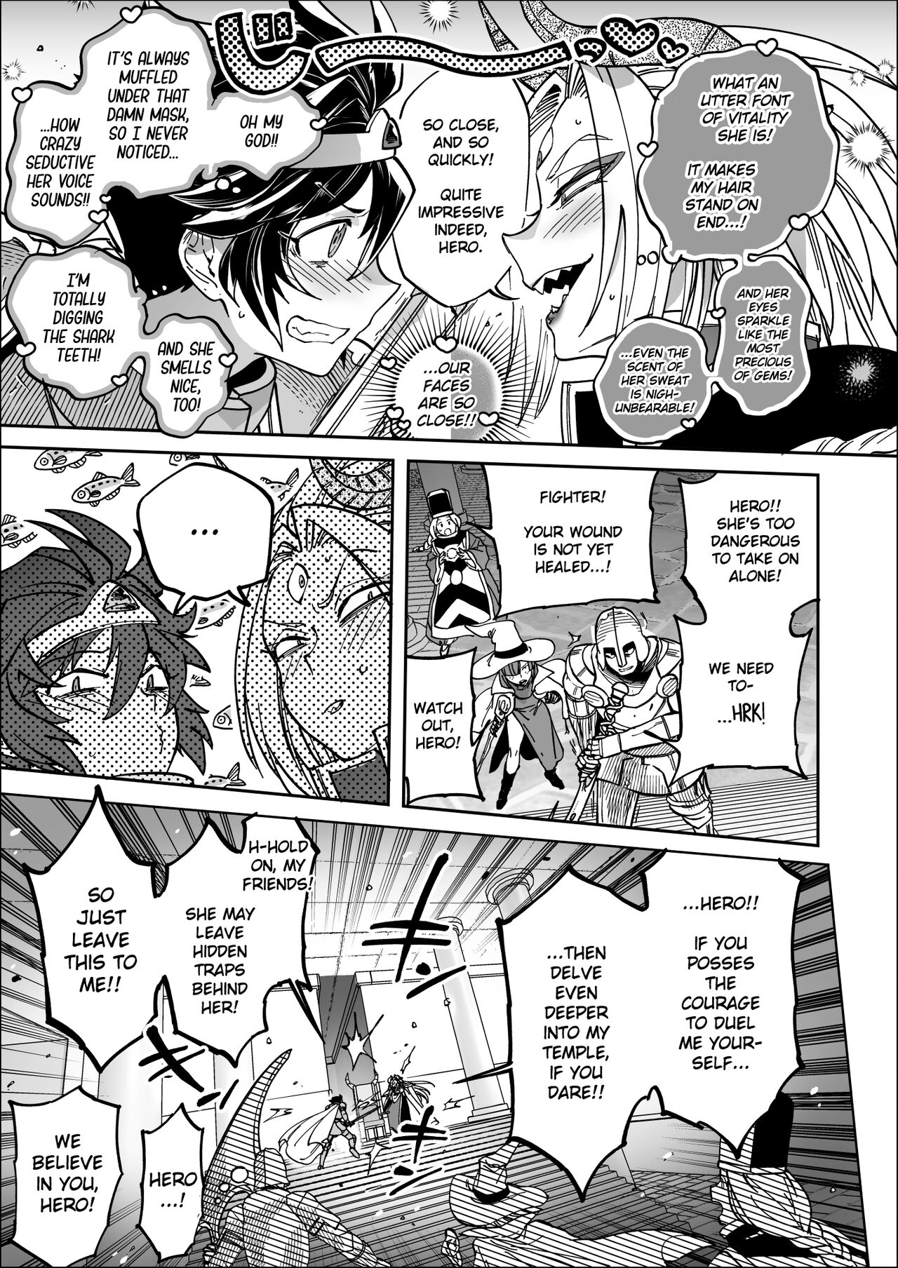 Saishuu Kessen de Hajimete Otagai no Sugao Mite Horechatta Yuusha to Maou | Unmasked for the Final Battle! Hero + Demon Lord - Love at First Sight! page 5 full