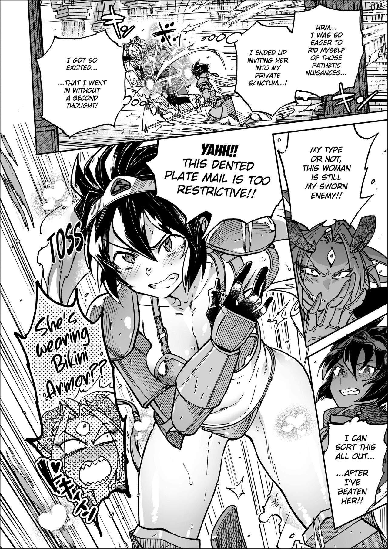 Saishuu Kessen de Hajimete Otagai no Sugao Mite Horechatta Yuusha to Maou | Unmasked for the Final Battle! Hero + Demon Lord - Love at First Sight! page 6 full