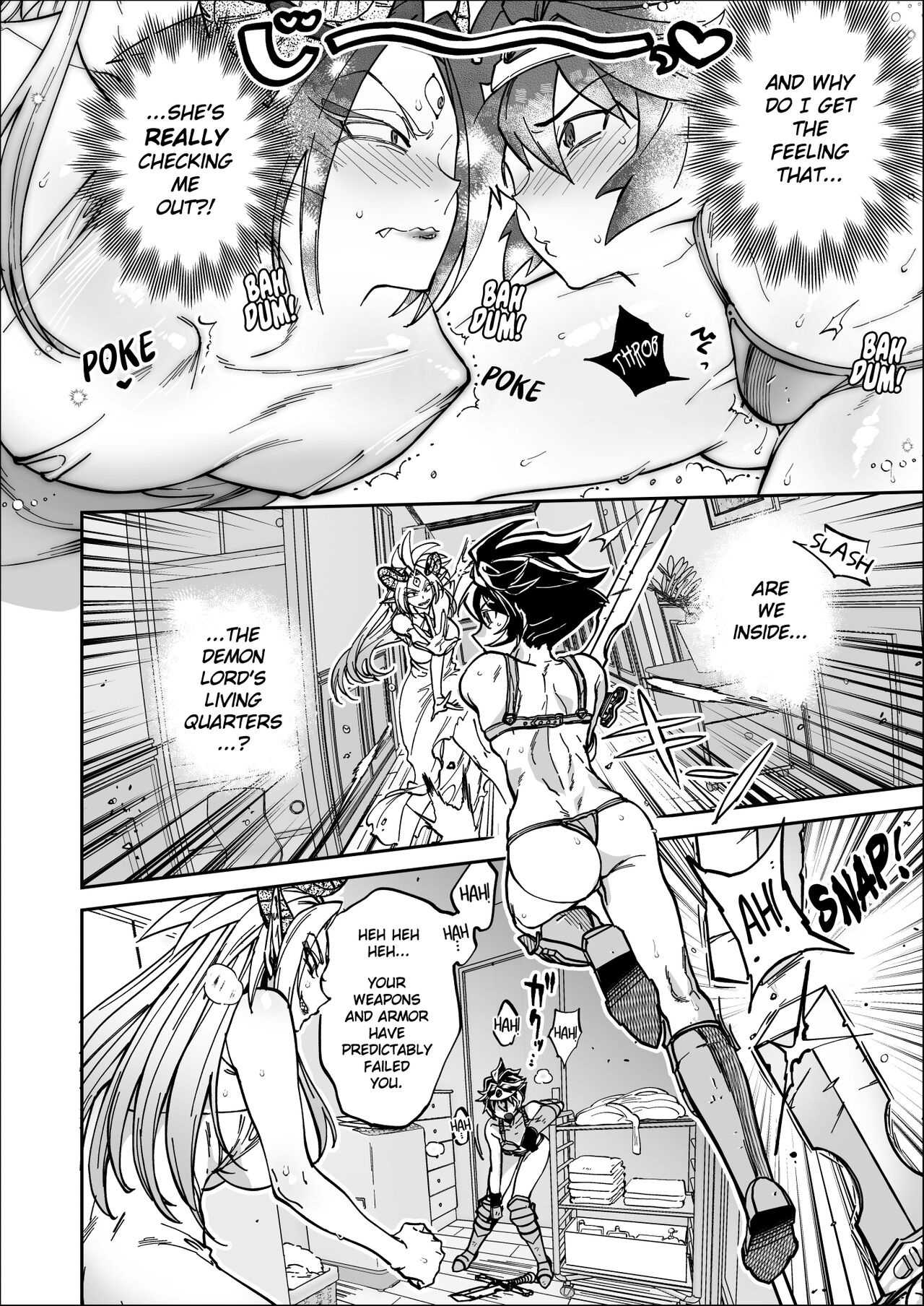 Saishuu Kessen de Hajimete Otagai no Sugao Mite Horechatta Yuusha to Maou | Unmasked for the Final Battle! Hero + Demon Lord - Love at First Sight! page 8 full