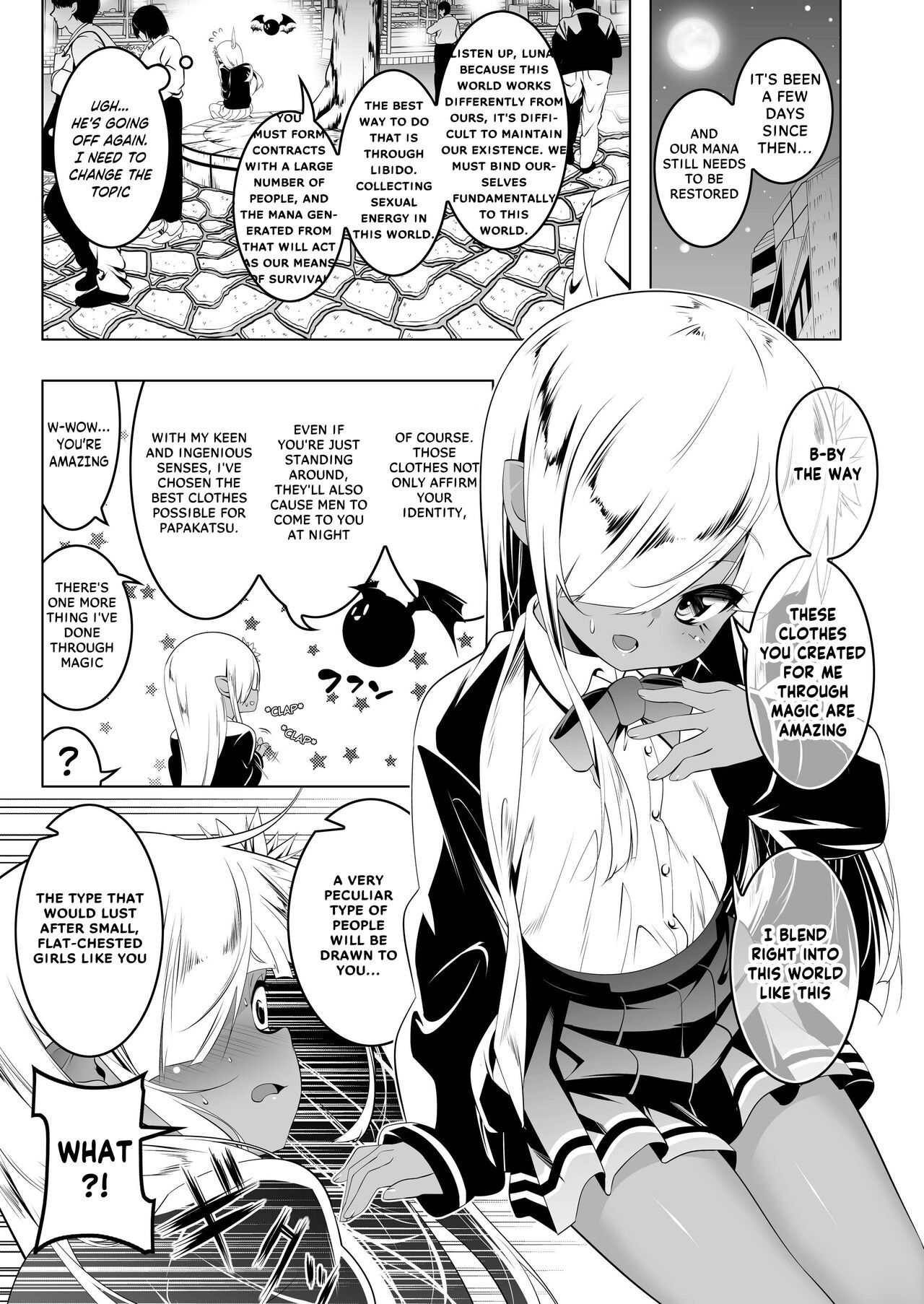 Papakatsu Little Witch 1 page 8 full