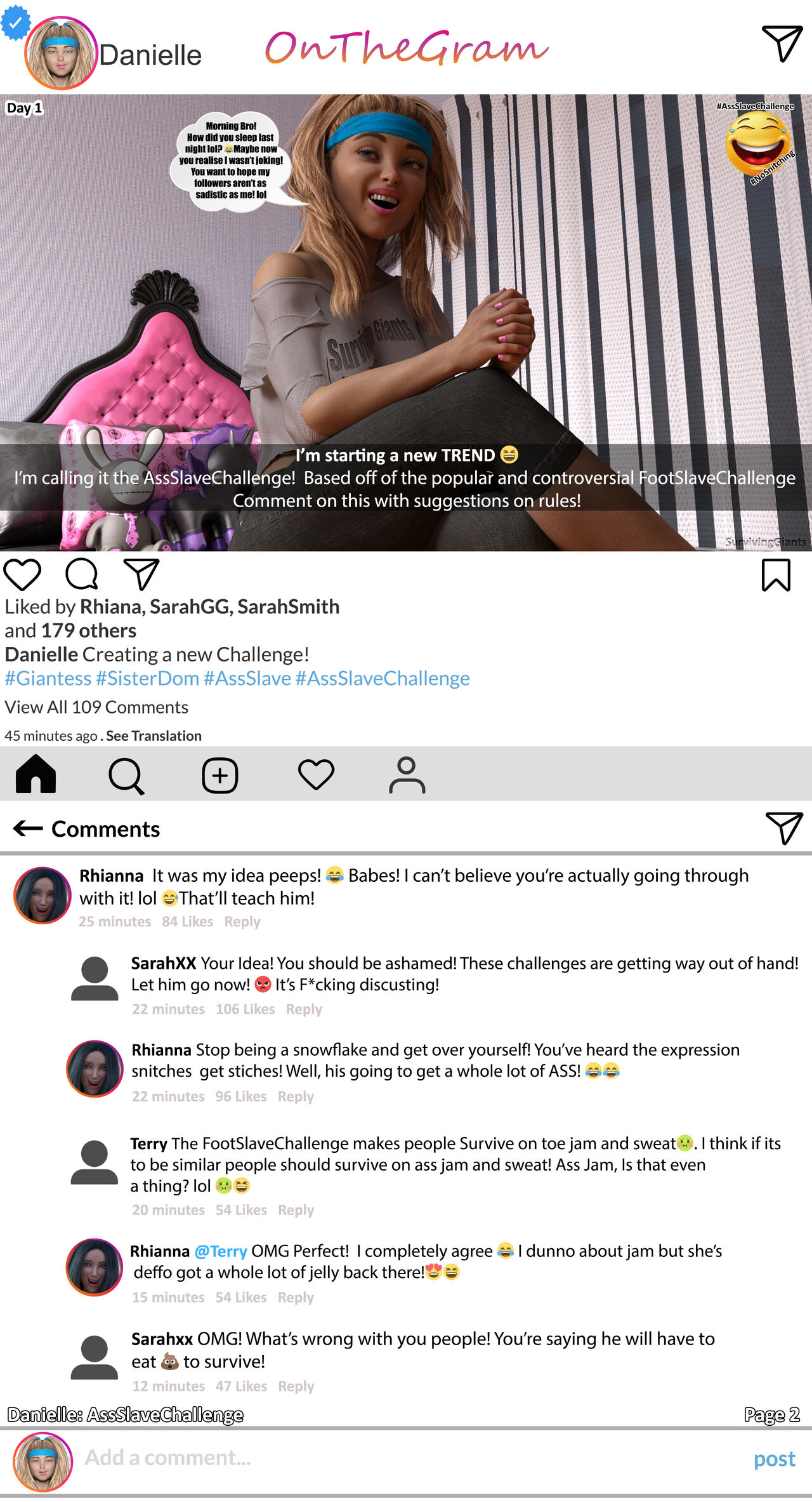 Ass slave page 2 full
