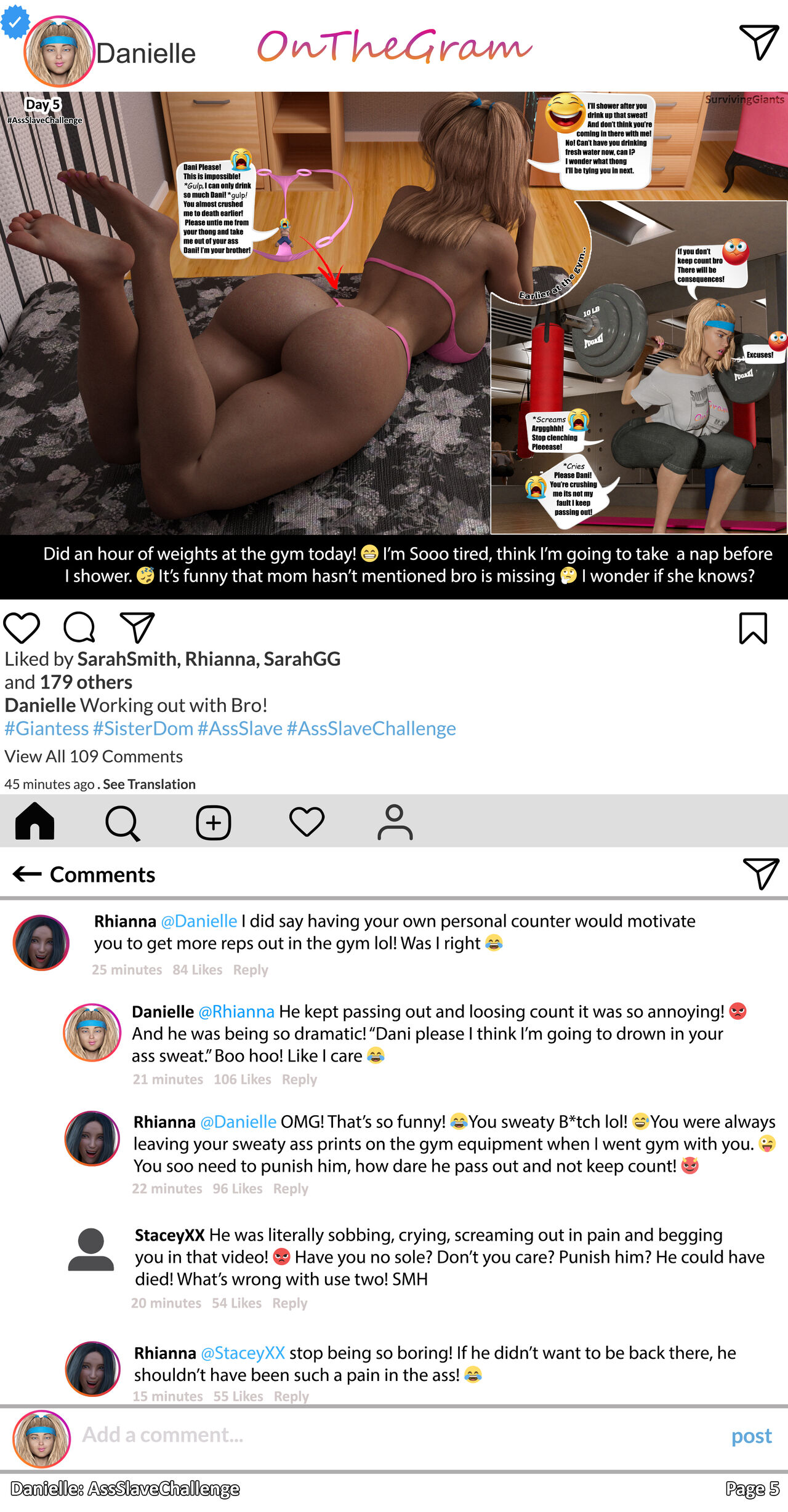 Ass slave page 5 full