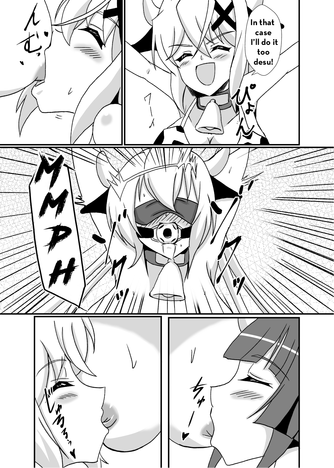 Kouhai-tachi ga Bakunyuu Senpai o Sakunyuu Choukyou Shitemita page 10 full