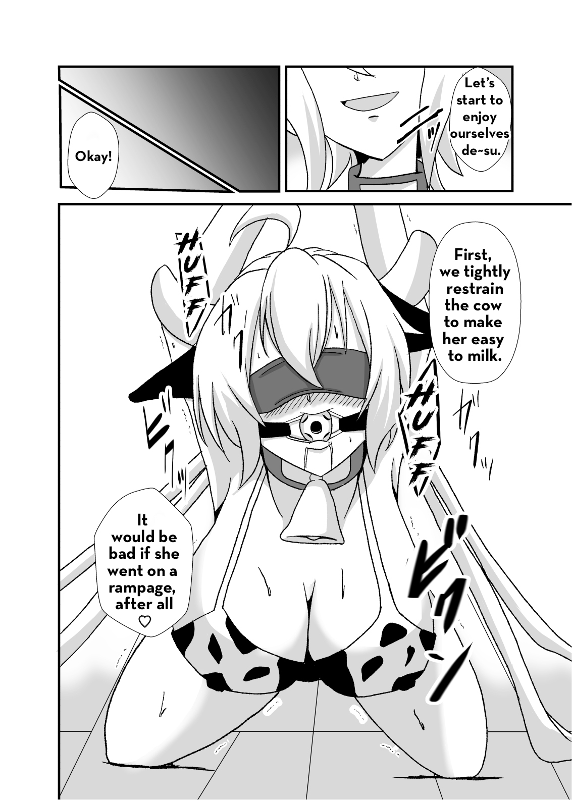 Kouhai-tachi ga Bakunyuu Senpai o Sakunyuu Choukyou Shitemita page 5 full