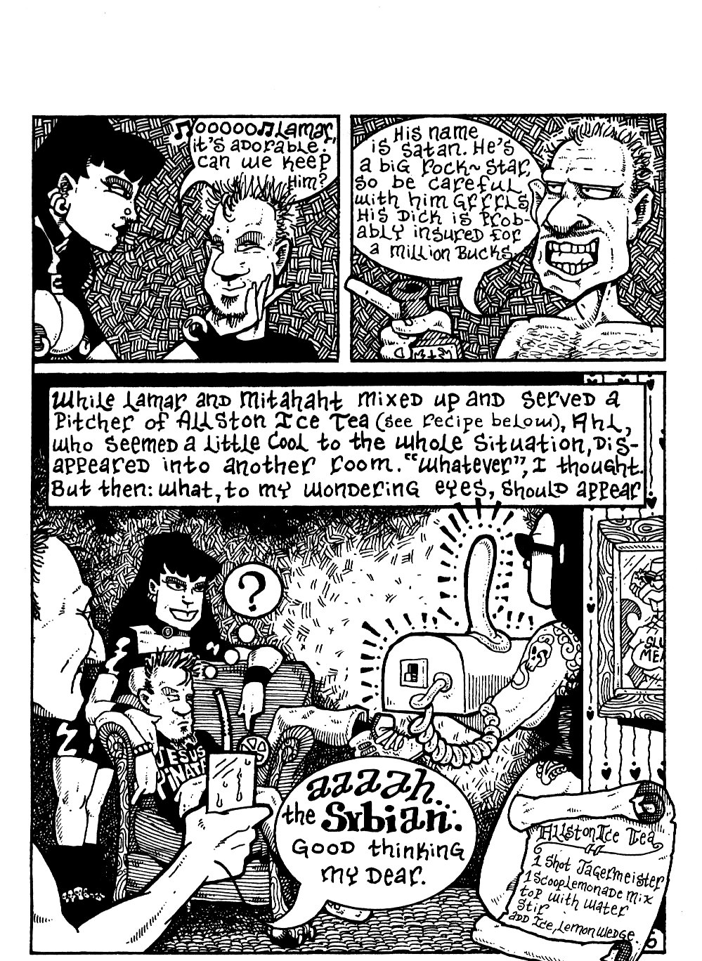 Lamar Swindelle and his Marmosets in Sybiana Land #1 page 9 full