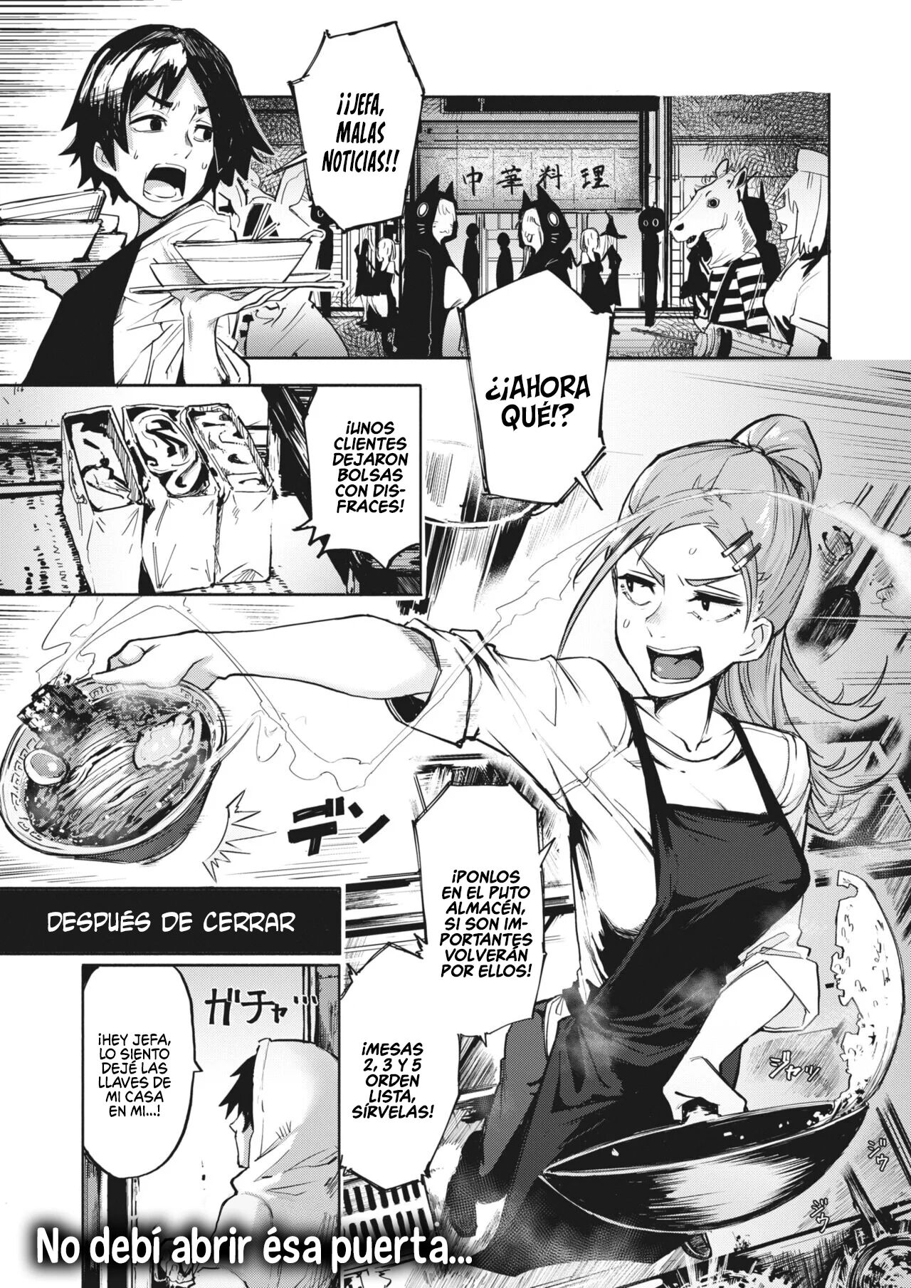 Estas exagerando abuela! page 1 full