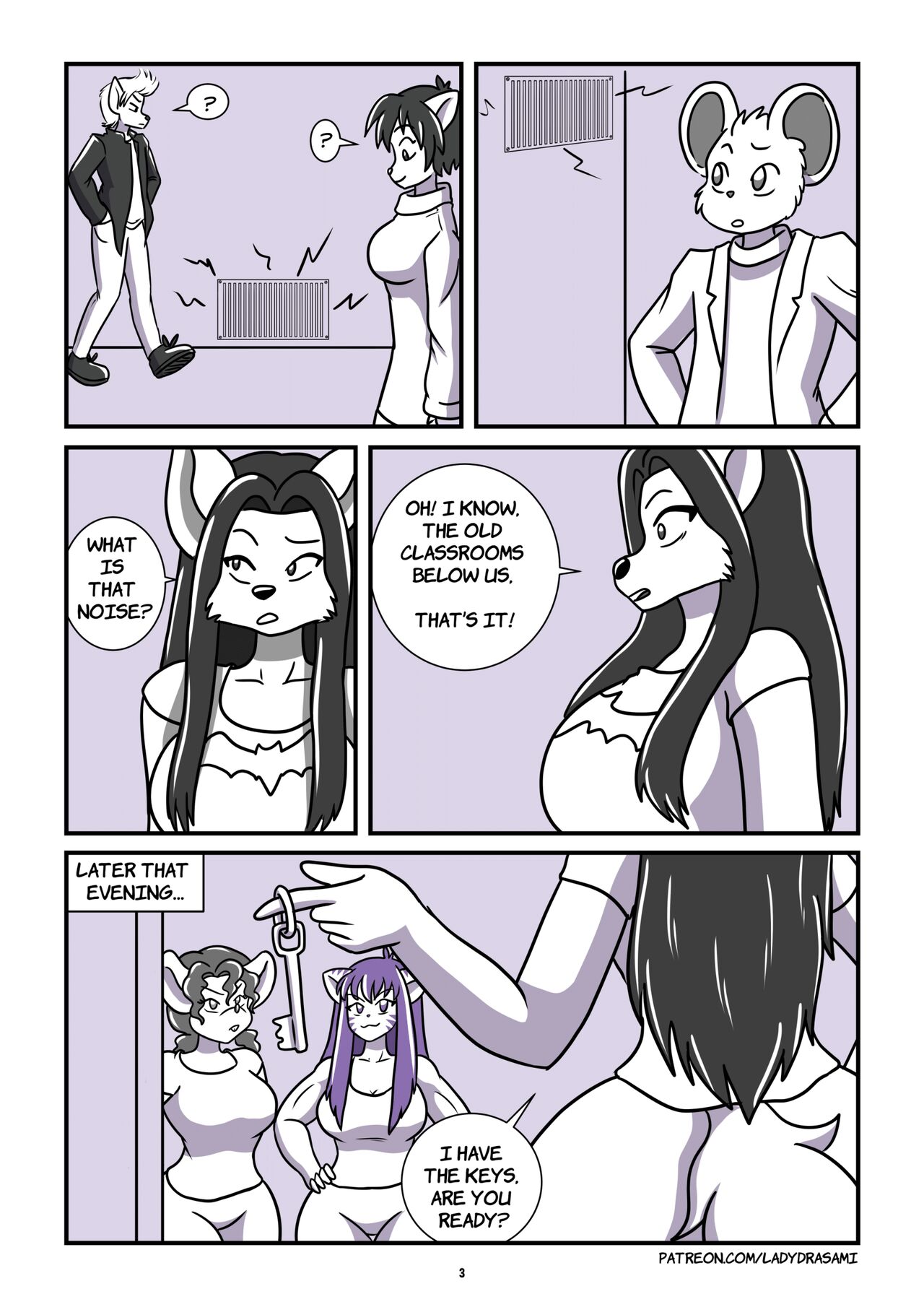Hyena Project Vol.2: Darkest Corridors Part 2 page 3 full