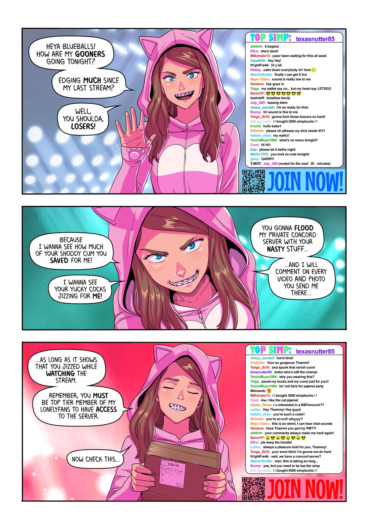 Super Tammy Cam Show page 2 full