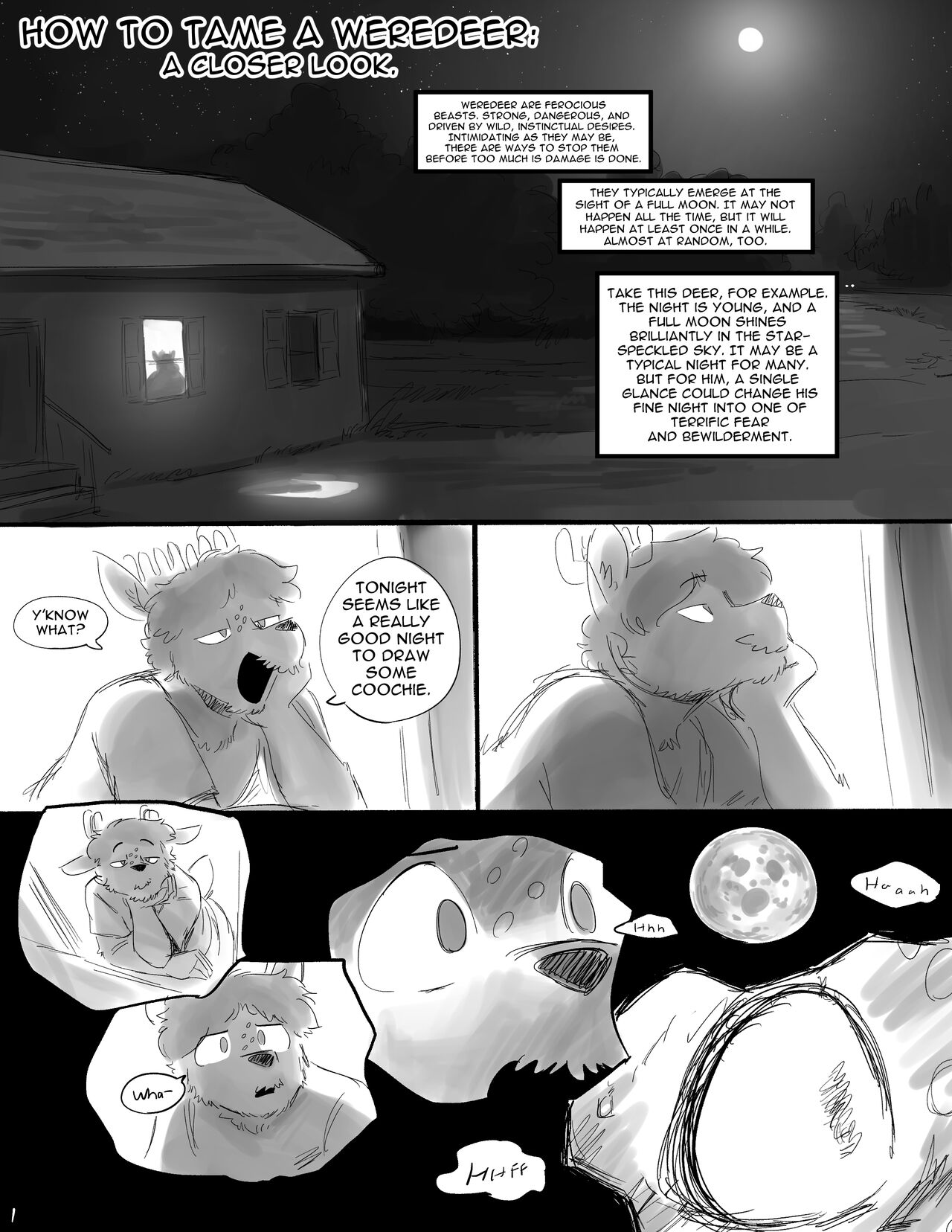 How to Tame a Weredeer: A Closer Look page 1 full