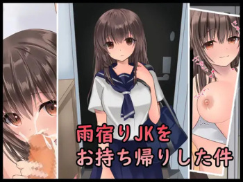 Amayadori JK wo Omochikaeri shita Ken cover