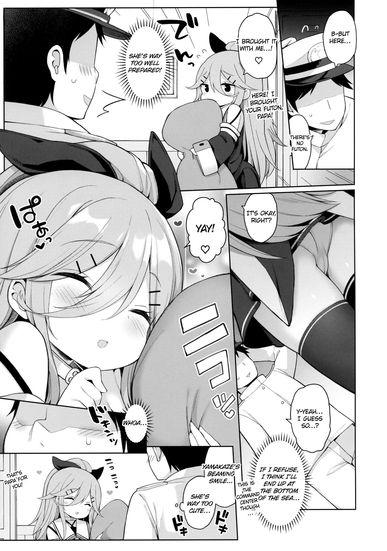 Hatsujou Yamakaze-chan wa Papa ni Kubittake | Yamakaze-chan in heat loves her Papa! page 6 full