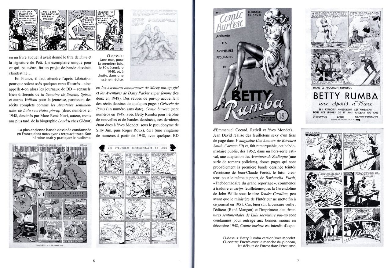 Panorama de la bande dessinée érotique clandestine page 6 full