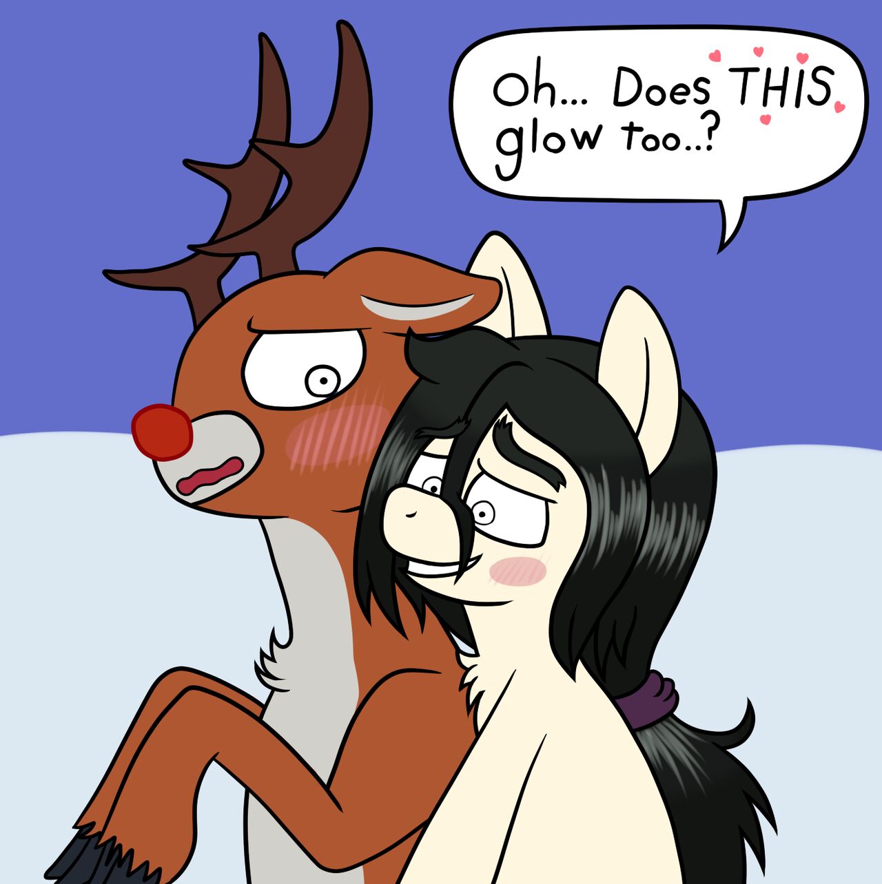 Rudolph The Red Nose Reindeer Had A Very Shiny Nose And If You Ever Saw It You Would Even Say It Glows page 8 full