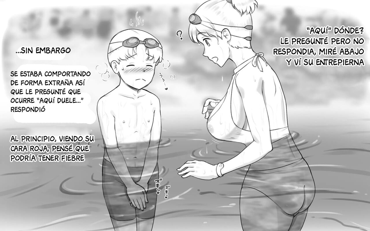 GW ni Puuruh he Ittara Musuko ga Genki ni Natteshimatta Hanashi page 6 full