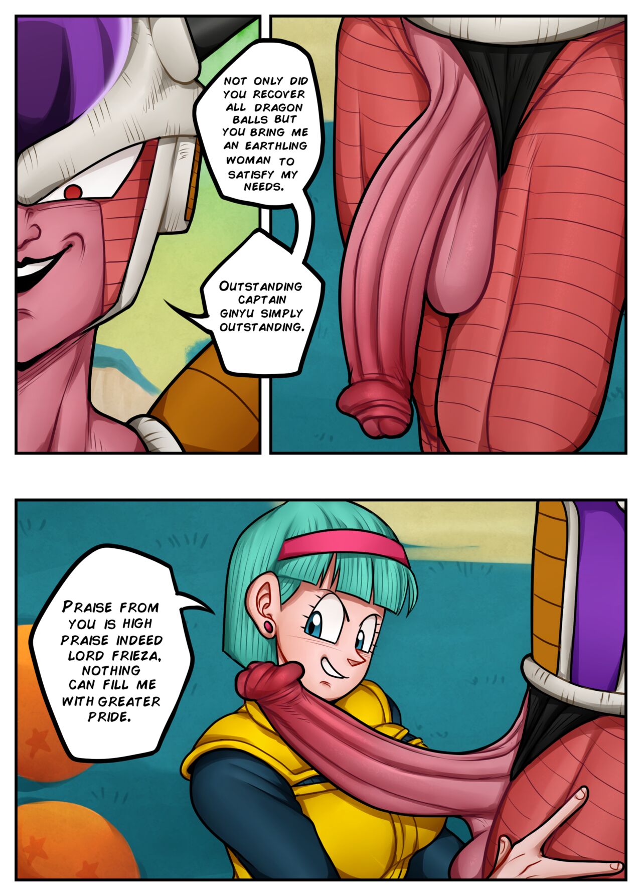 Bulma and Frieza page 2 full