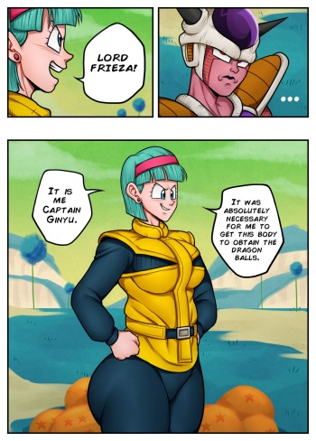 Bulma and Frieza cover