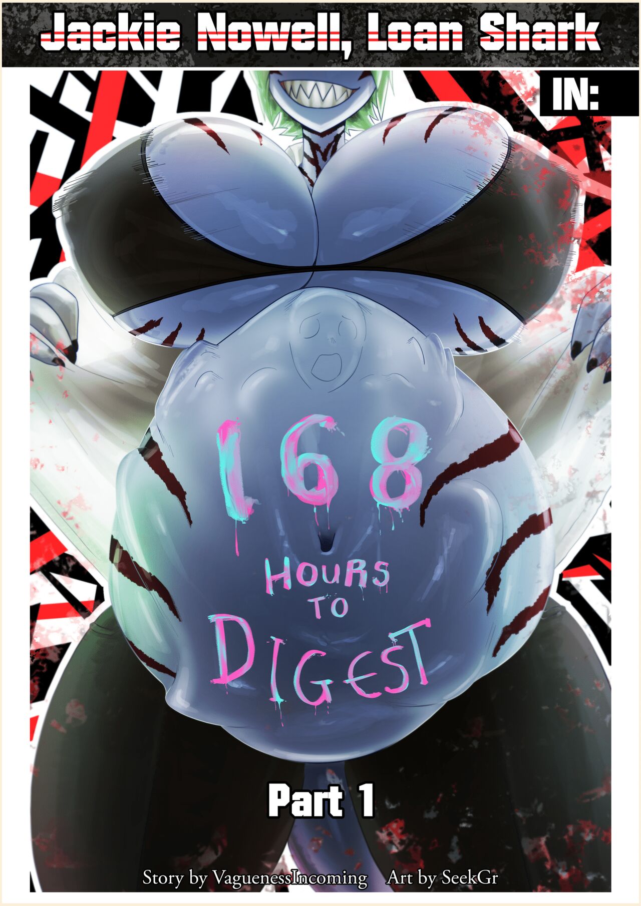Jackie Nowell, Loan Shark in 168 Hours to Digest page 1 full