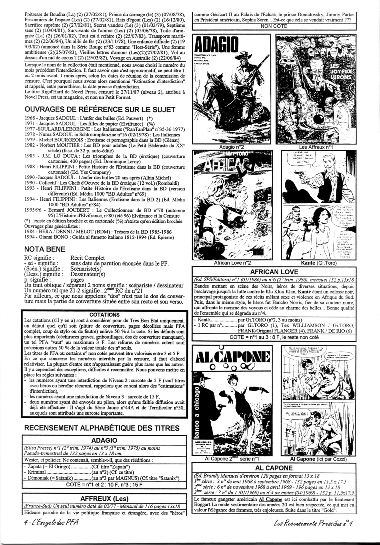 L'Encyclo des PFA : Encyclopédie des Petits Formats Adultes page 5 full