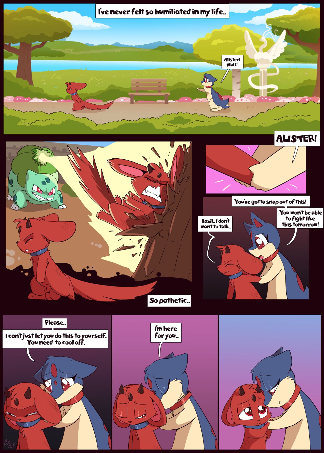 A Soothing Night in the Park page 1 full