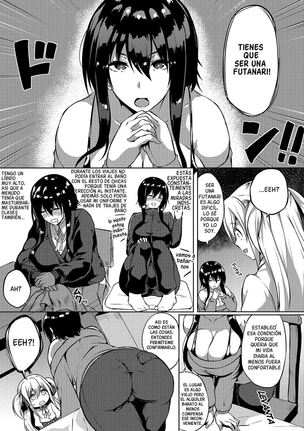 Futanari Friends! 01 page 4 full