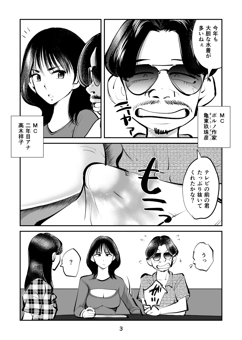 Kintama o tsubushita joshi-ana page 3 full