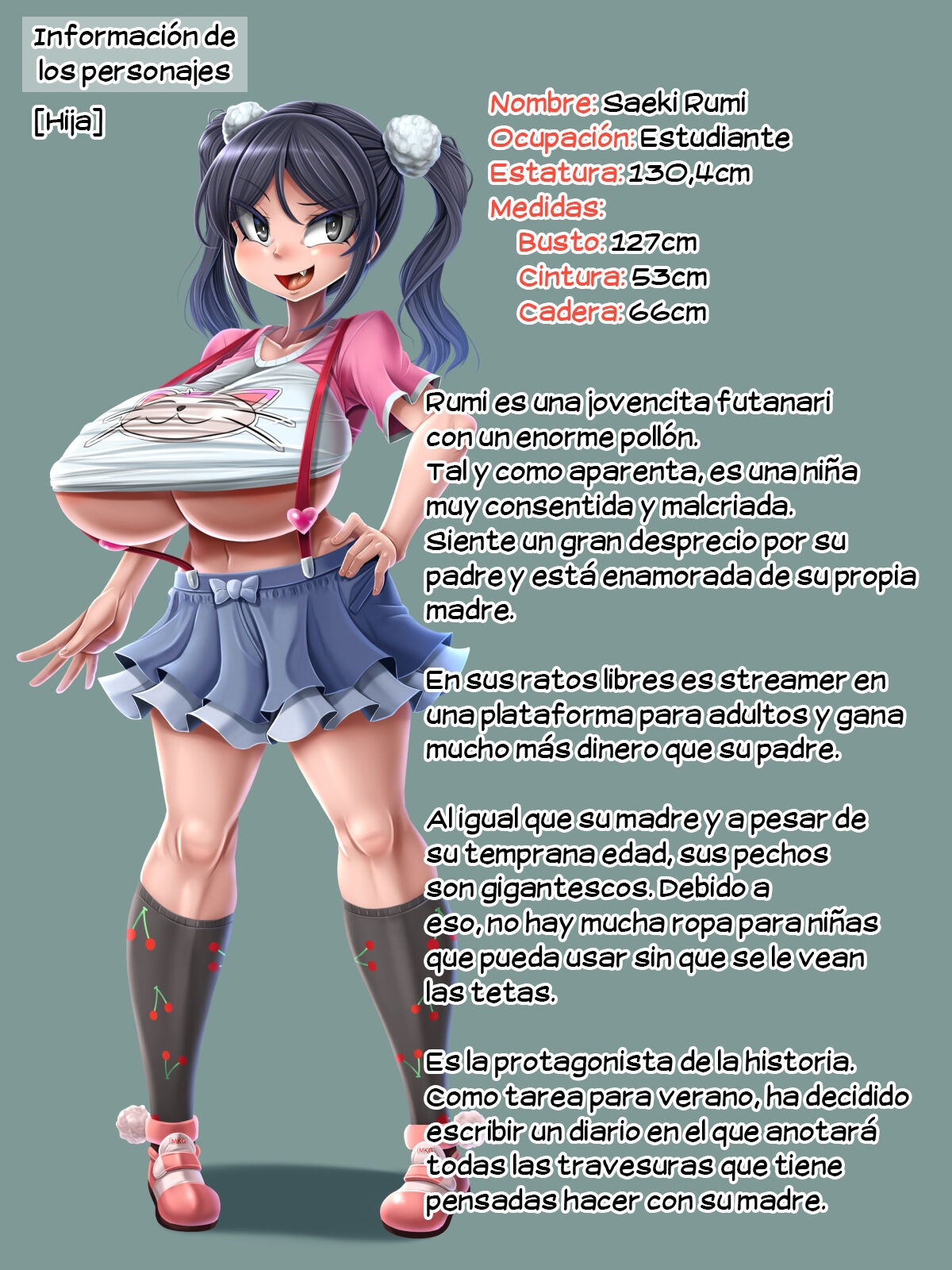 Futanari Musume no Dekashiri Mama NTR Nikki - El diario de NTR de una Futanari y su voluptuosa Madre page 2 full