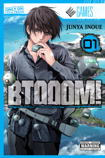 Btooom! Manga Cover v2 cover