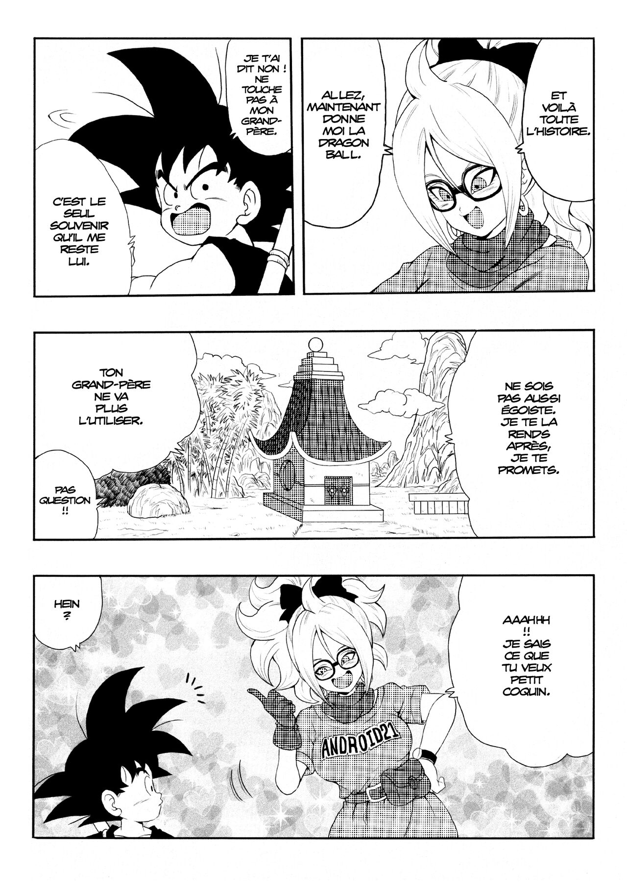 Episode of Bulma - Android 21 page 4 full