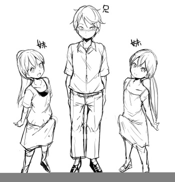 Hutago no Imoutoga Oniityan wo Mesuo ti Saseru cover