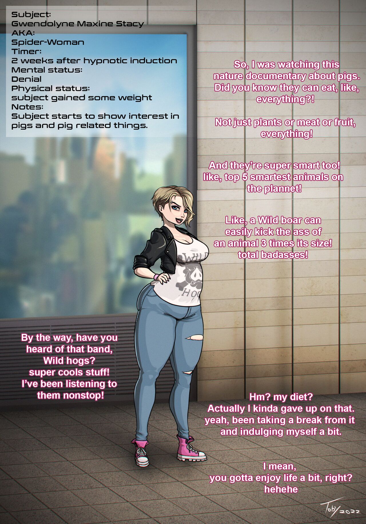 Gwen's Piggyfication page 2 full