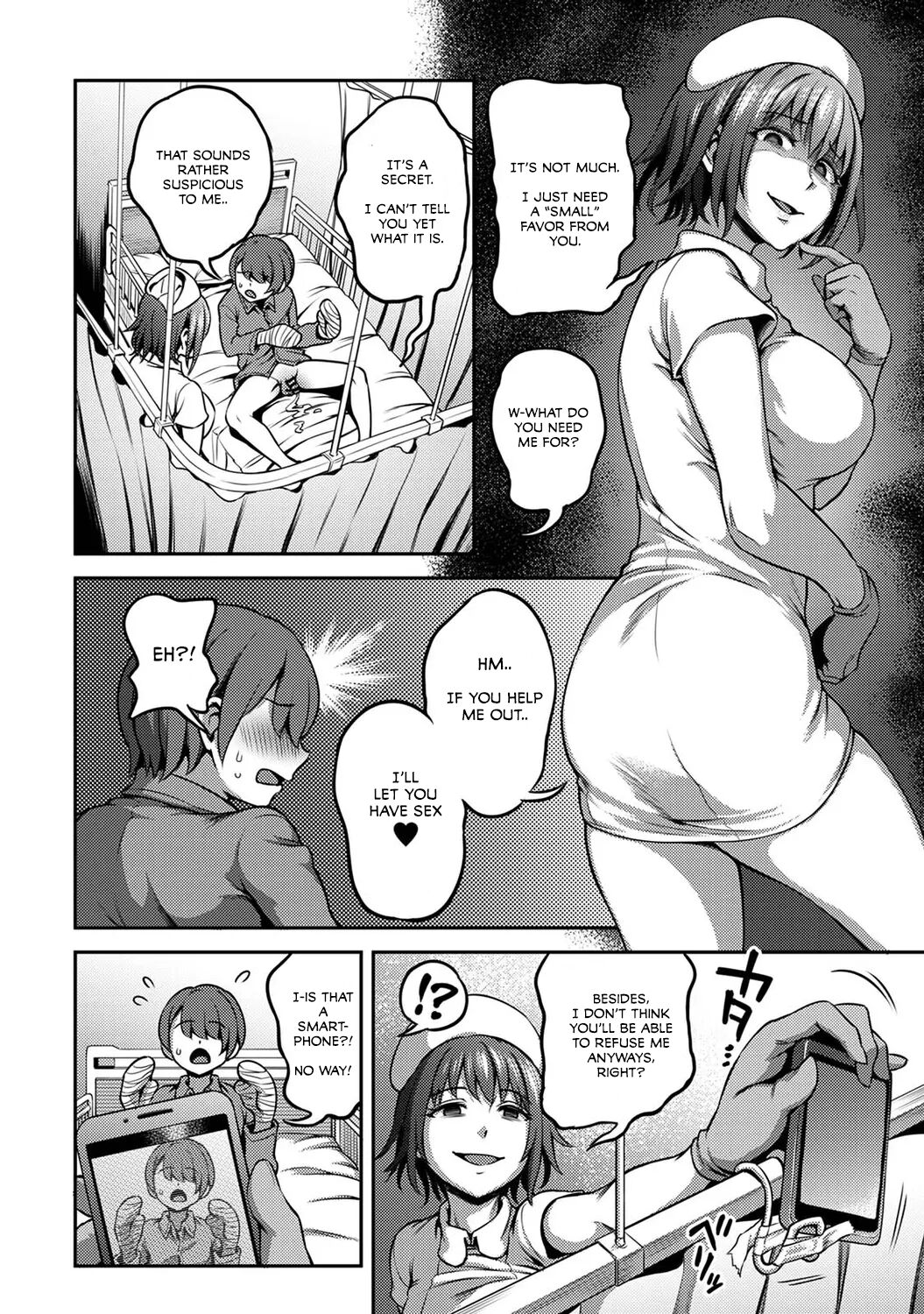 Sakusei Byoutou ~Seikaku Saiaku no Nurse shika Inai Byouin de Shasei Kanri Seikatsu 2.0~ page 9 full