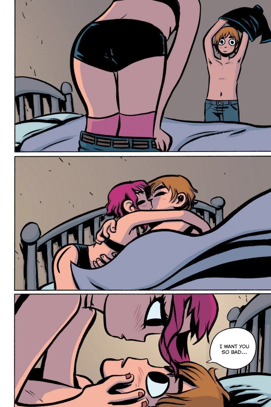 Scott Pilgrim inbetweens and what ifs page 1 full