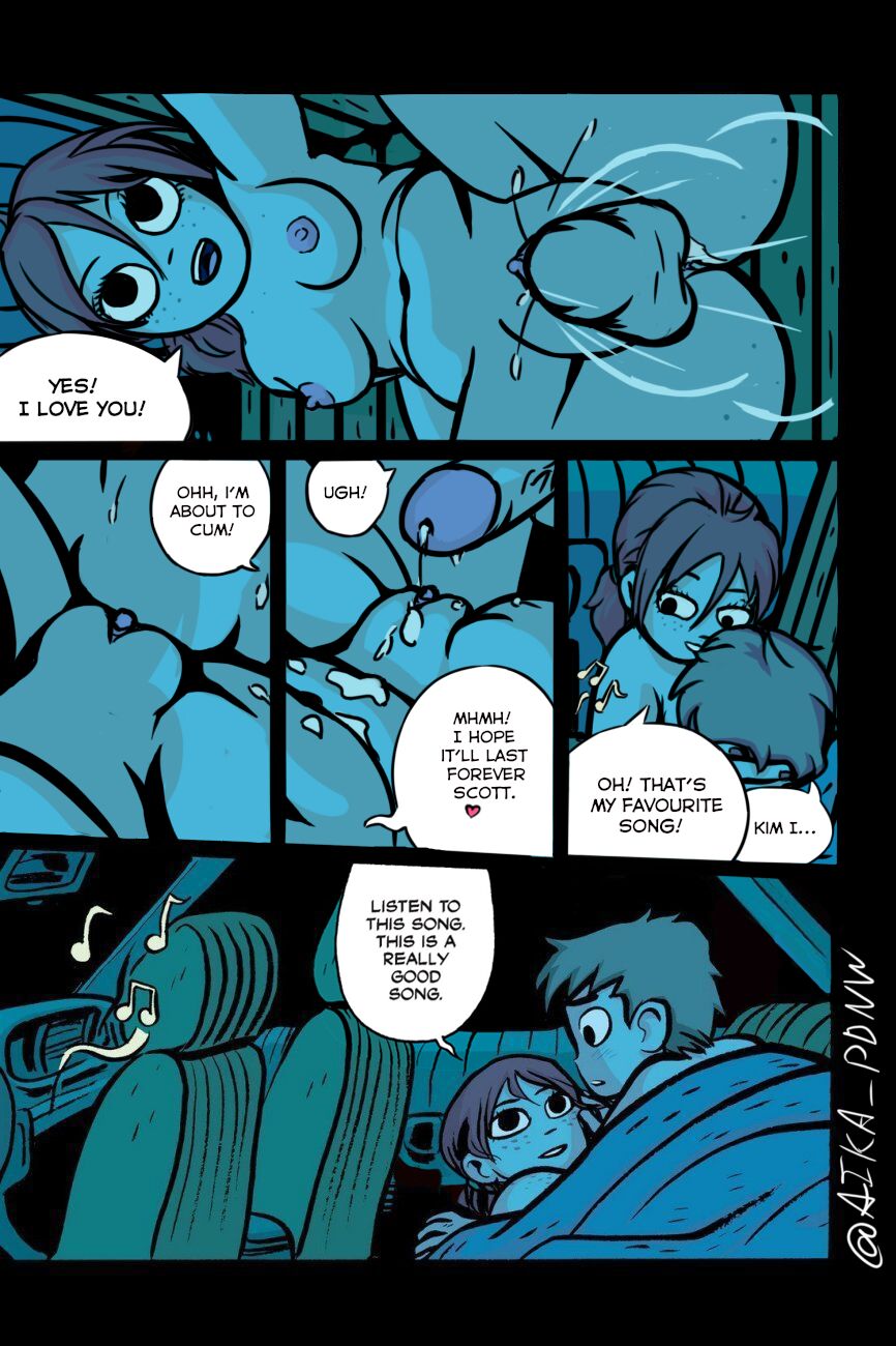 Scott Pilgrim inbetweens and what ifs page 5 full
