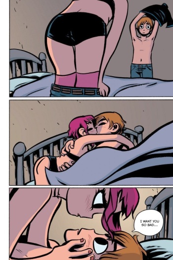 Scott Pilgrim inbetweens and what ifs cover