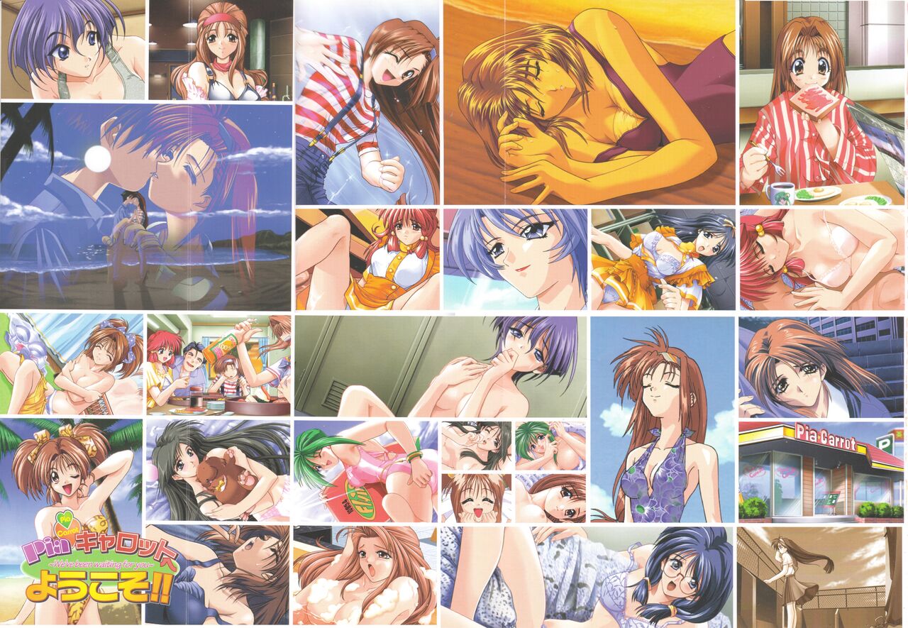 Pia Carrot e Youkoso!! Visual Fan Book page 6 full