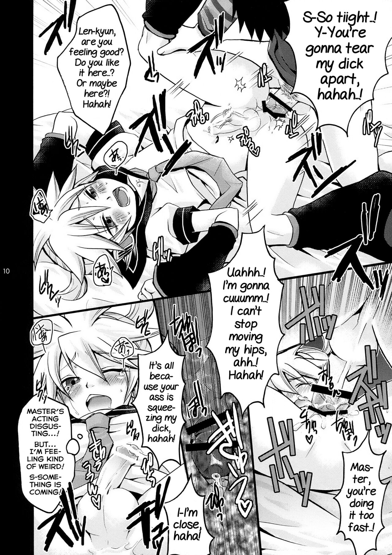 Yoru wa Omoikkiri Len-kyun! page 10 full