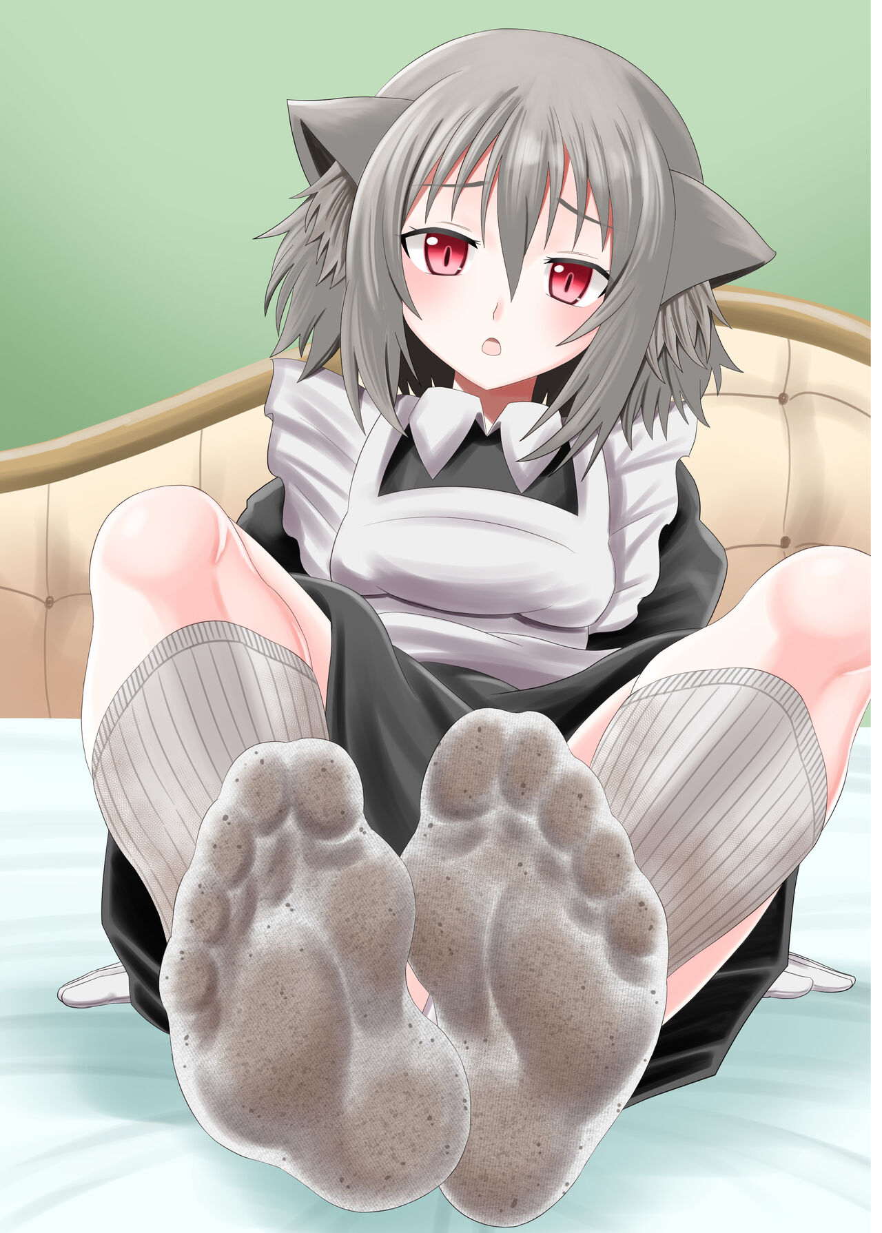 Isekai Maid Ashi Feti Monogatari 5 | Parallel World Maid Foot Fetish Story 5 page 1 full